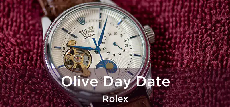  Olive Day Date Rolex